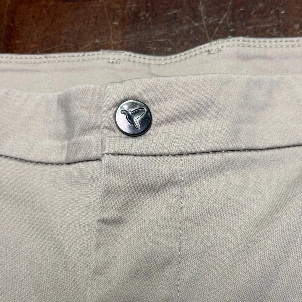 Birddogs Lined Chino Pants Mens 32x30 Khaki Stretch Performance Trousers